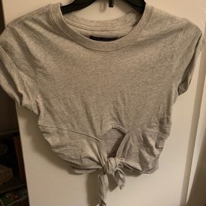 Grey Urban Outfitters Crop Top